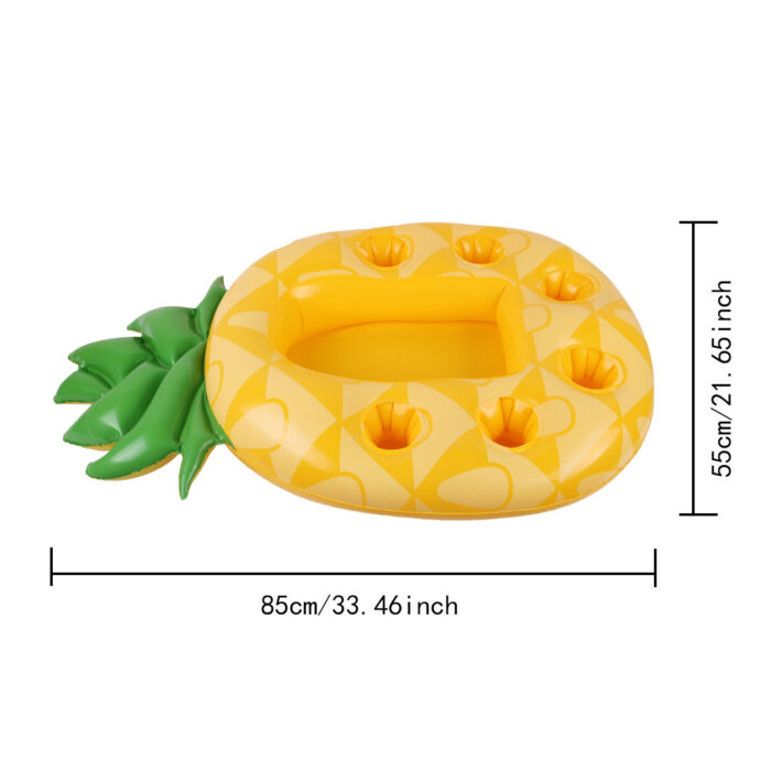 Inflatable Cup Holder Pineapple Drink Holder Swimming Pool Float Bathing Pool Toy Party Decoration Bar Coasters - Image 4