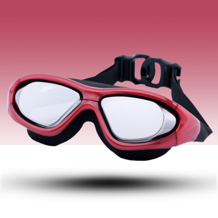 Waterproof Silicone Anti-fogging Swimming Goggles - Image 1