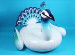 Giant Peacocks Pool Float Inflatable Mattress For Beach Swimming Ring Swim Circle Floating Bed Raft Summer Pool Party Toys - Image 3