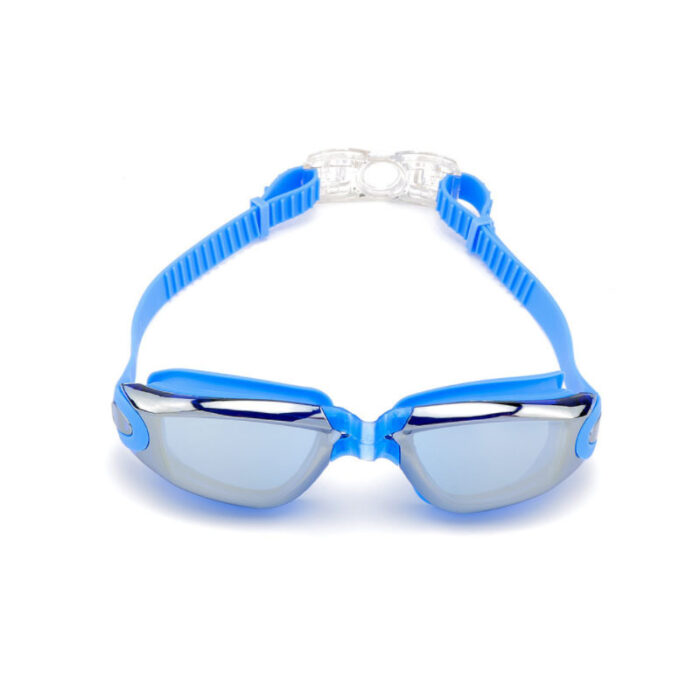 Professional Silicone Swimming Goggles Anti-fog Electroplating - Image 1