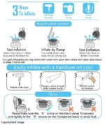 Gay Pride Rainbow Inflatable Pool Float Cooler - Image 4