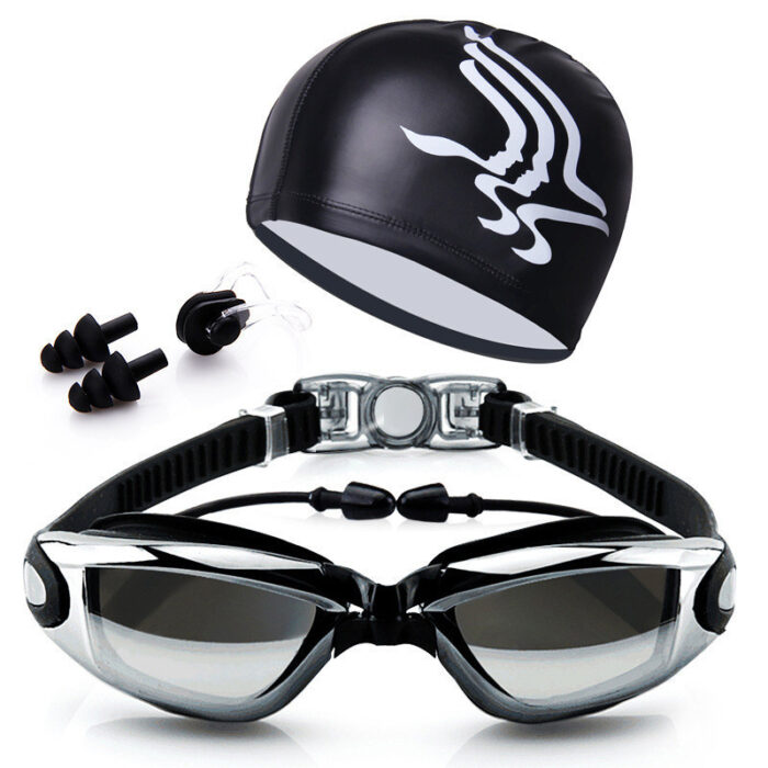 Swimming Goggles Set HD Waterproof Anti Fog Swimming Goggles - Image 1