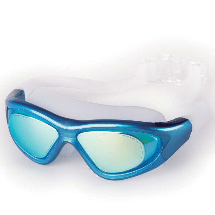 Large-Frame Swimming Goggles Flat Swimming Goggles Waterproof And Anti-Fog Diving Racing Swimming Goggles Unisex Glasses - Image 4