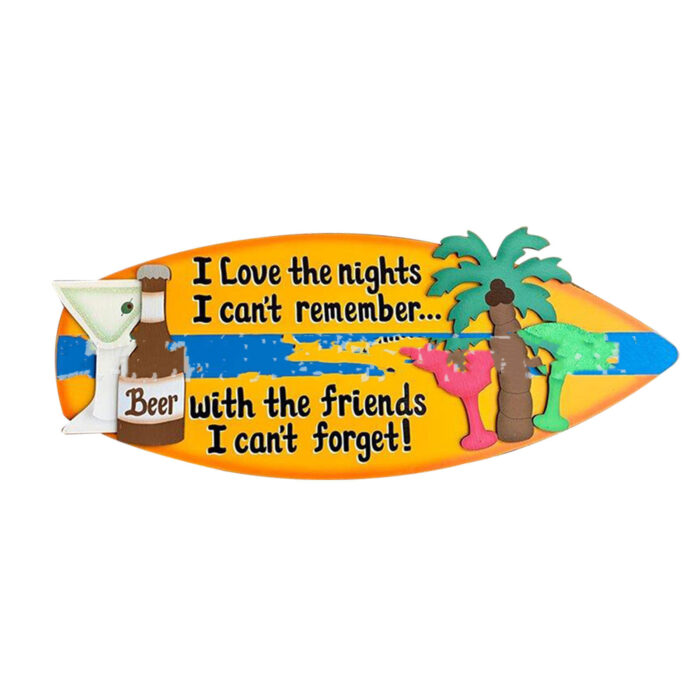 Wooden Surfboard Listing Decoration Surfboard - Image 1