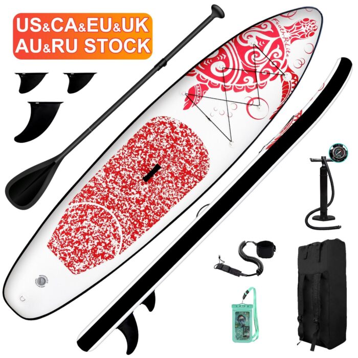 FUNWATER OEM And OEM Hot Selling 10ft 6in Inflatable Paddle Board Stand Up Paddle Board Surfboard - Image 6