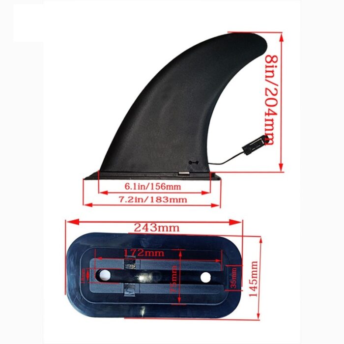 Wakeboard inflatable surfboard rudder - Image 6