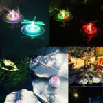 Solar LED Float Lamp Butterfly Dragonfly Shape Garden Pond Water Light Creative Swimming Pool Underwater Light Decor Accessories - Image 3