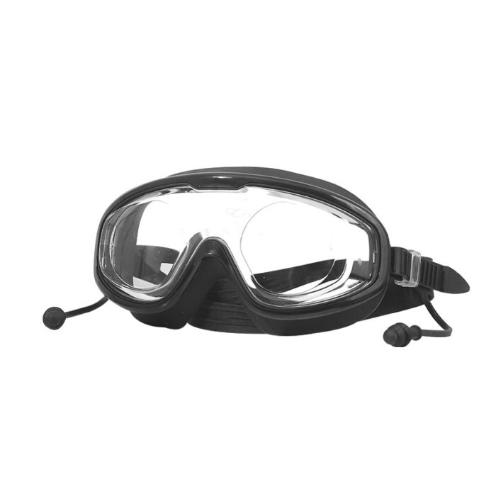 Swimming Goggles Large Frame Waterproof Anti-fog HD Glasses Equipment Men And Women Swimming Goggles - Image 2