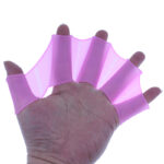 1 Pair Unisex Frog Type Swimming Girdles Hand Flippers Palm Webbed Gloves Paddle - Image 7
