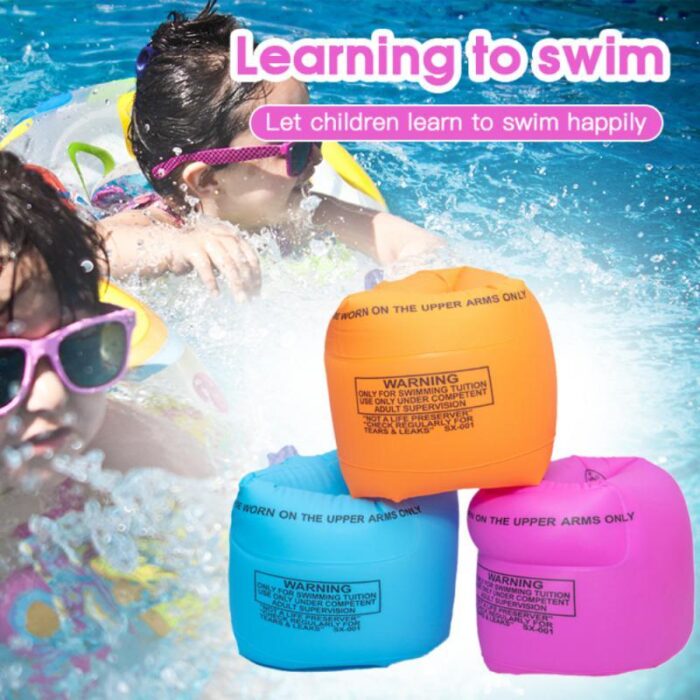 Multiple Airbags Inflate Baby's Swimming Circle And Arm - Image 1