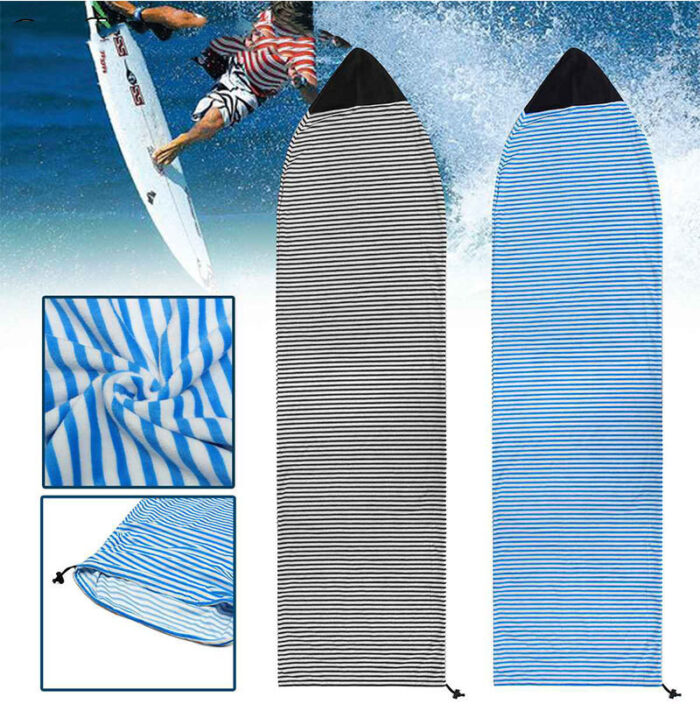 Striped Surfboard Snowboard Protective Cover - Image 1