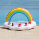 Gay Pride Rainbow Inflatable Pool Float Cooler - Image 8