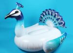 Giant Peacocks Pool Float Inflatable Mattress For Beach Swimming Ring Swim Circle Floating Bed Raft Summer Pool Party Toys - Image 2