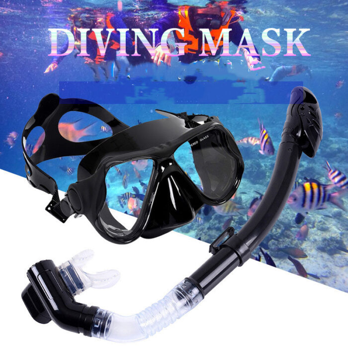 Waterproof Full Dry Semi-dry Snorkel Diving Goggles Equipment - Image 1