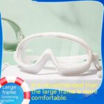 Swimming Goggles Large Frame Waterproof Anti-fog HD Glasses Equipment Men And Women Swimming Goggles - Image 8