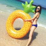 Circle pineapple swimming ring - Image 3