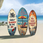 Summer Beach Ocean Theme Surfboard
