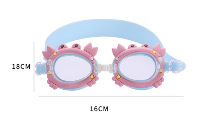 Cute Waterproof Anti-fog Children's Swimming Goggles - Image 8