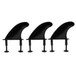 Surfboard Soft Board Tail Rudder Set Plastic Soft Rudder Soft Surf Board Fin Sets Surfboard Accessories - Image 3