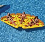 Inflatable Pizza Sleeping Bed Water Hammock Lounger Chair Float Swimming Pool Toys - Image 3