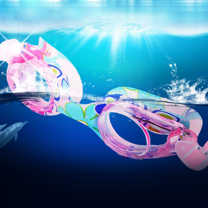 HD Waterproof And Anti-fog Big Frame Swimming Goggles - Image 4