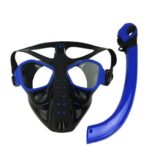Snorkeling full cover full dry diving mask diving equipment silicone diving mask - Image 7