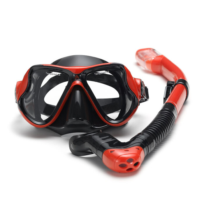Adult Learning To Swim Equipment Diving Mask Snorkel Two-piece Suit - Image 5