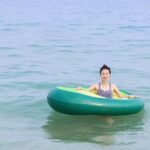 Inflatable Giant Avocado Pool Float Pool Swimming Float Swimming Ring Pool Circle Party  Buoy Toy - Image 3