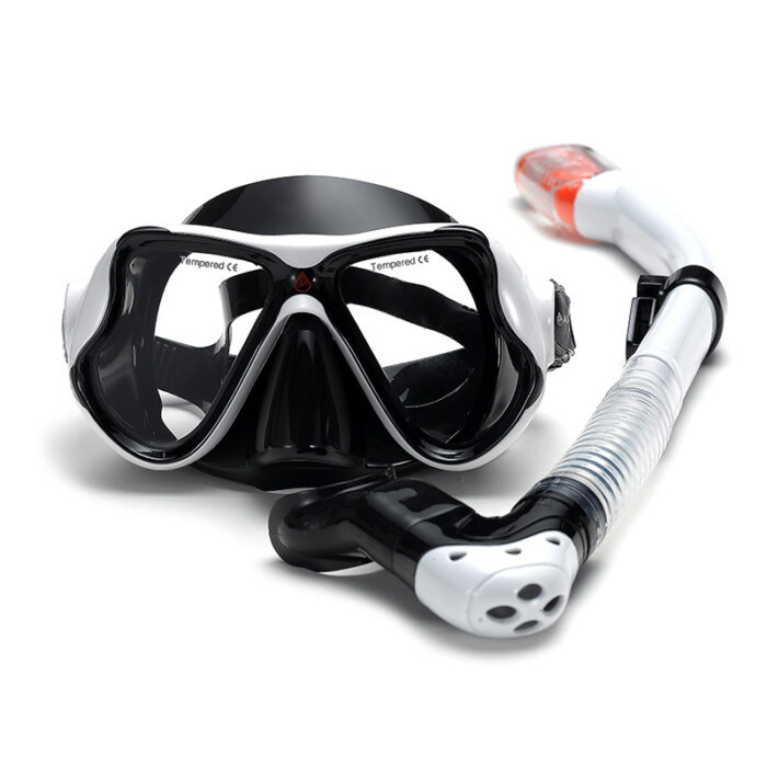 Adult Learning To Swim Equipment Diving Mask Snorkel Two-piece Suit - Image 4