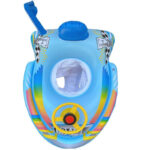 Flying Boat Motorboat Swimming Circle For Children - Image 2
