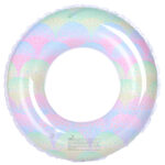 Net Red Inflatable Thickened Swimming Circle Colorful Dazzling Color - Image 4