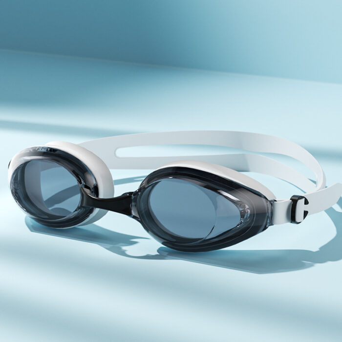 Large Frame HD Waterproof Anti-fog Swimming Goggles Swimming Cap - Image 3