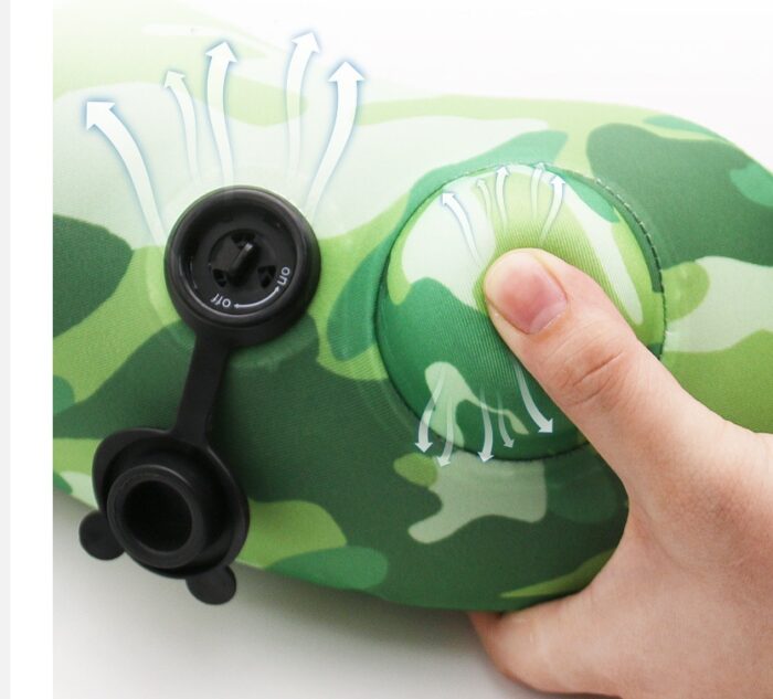 Half-circle Camouflage Swimming Ring Thickened Inflatable Lifebuoy Children's Cute Beginner Swimming Ring - Image 9