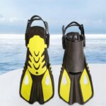 Snorkeling Fins Adjustable Diving Flippers Snorkeling Equipment