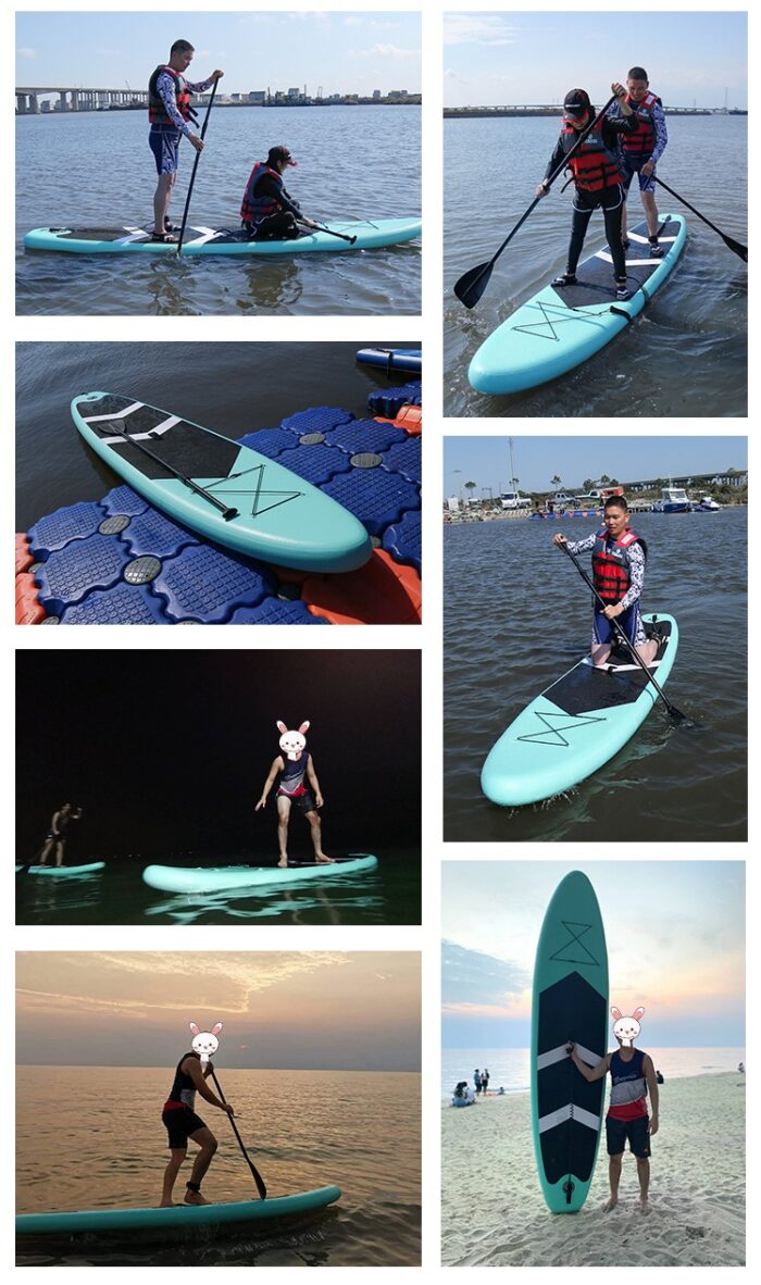 Paddleboard Standing Paddleboard Beginner Surfboard Water Ski Inflatable Paddle Board - Image 2