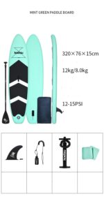 Paddleboard Standing Paddleboard Beginner Surfboard Water Ski Inflatable Paddle Board - Image 5