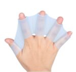 1 Pair Unisex Frog Type Swimming Girdles Hand Flippers Palm Webbed Gloves Paddle - Image 10