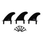Surfboard Soft Board Tail Rudder Set Plastic Soft Rudder Soft Surf Board Fin Sets Surfboard Accessories - Image 2