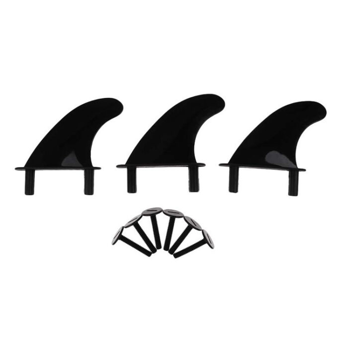 Surfboard Soft Board Tail Rudder Set Plastic Soft Rudder Soft Surf Board Fin Sets Surfboard Accessories - Image 2