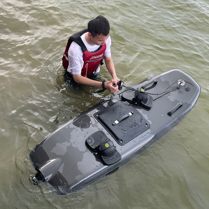 Electric Surfboard Carbon Fiber Standing High Speed Jet Powered Surfboard Jet Power Surfing Surfing Board - Image 1
