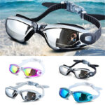 Professional Silicone Swimming Goggles Anti-fog Electroplating - Image 5