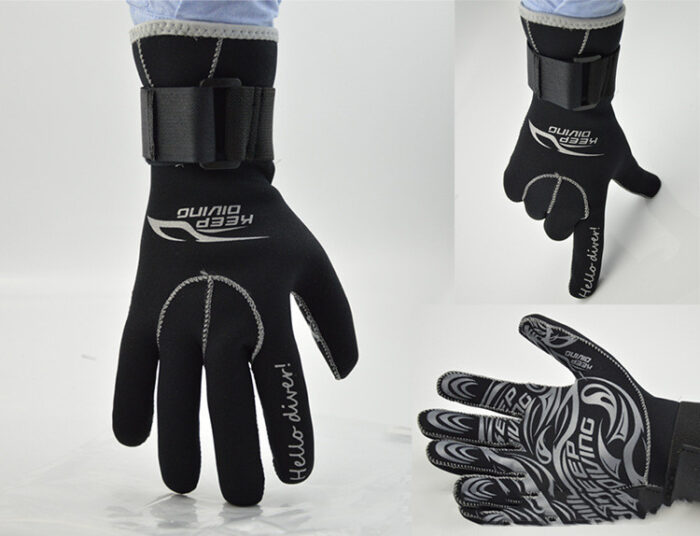 KEEP DIVING 3MM Snorkeling Equipment Deep Lung Gloves - Image 3